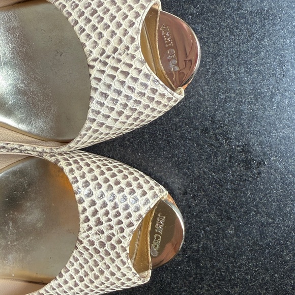 Jimmy Choo lizard wedge, Excellent condition - Picture 5 of 5